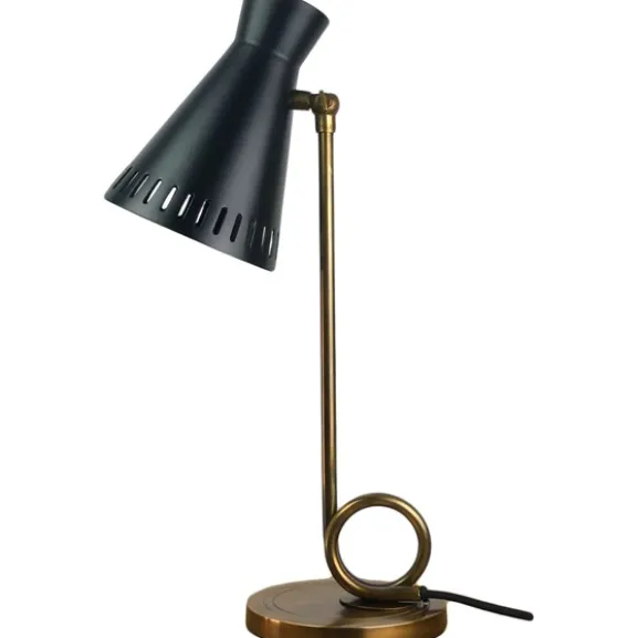 Bordslampa Svart/Antik