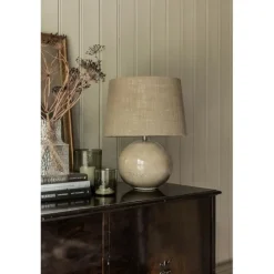 Bordslampskärm Alice D35 oval Grain mullvad