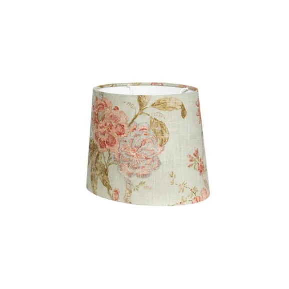 Bordslampskärm Alice D27 oval Flower grön
