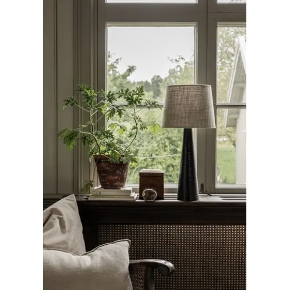 Bordslampskärm Alice D27 oval Grain sand