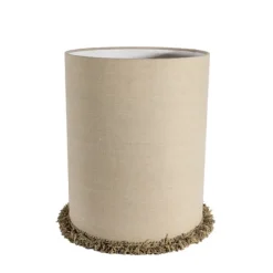 Bordslampskärm Cylinder D29 lin frans natur