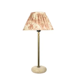 Bordslampskärm Ester D27 Sunshine Vinröd