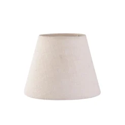 Bordslampskärm Karin D23,5 linne grov off-white