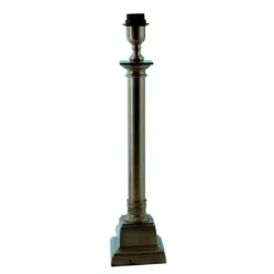Boscolo Lampfot Låg Antik silver 12cm