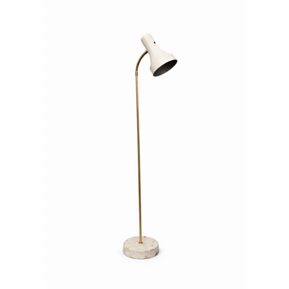 Brass Flex Golvlampa – Metallbas