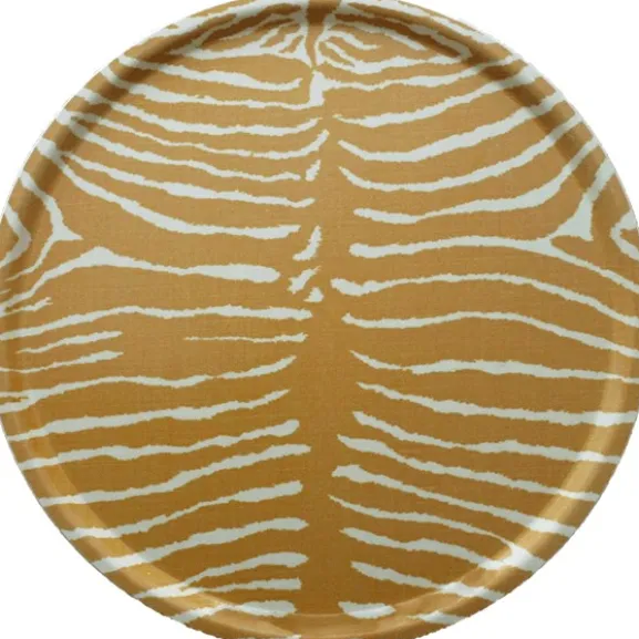 Bricka, Le Zebre Gul Ø38cm