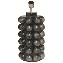 Bubbels Lampfot L Black marble 23cm