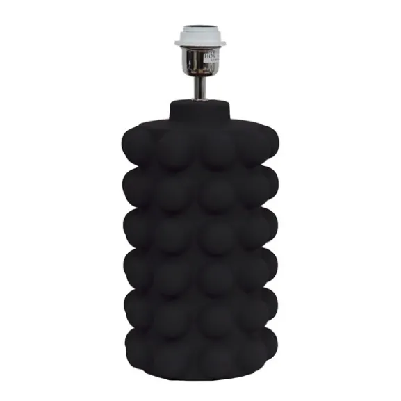 Bubbels Lampfot L Black matted 23cm