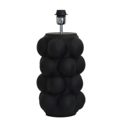 Bubbels Lampfot XL Black matted 23cm