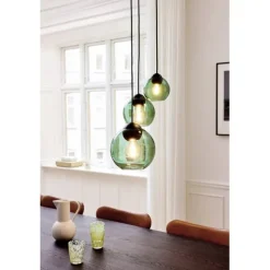 BUBBLES Taklampa mini Ø 14cm G9 - Green