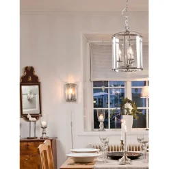 BUDGIE vägglampa, krom