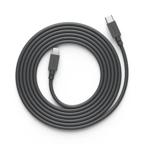 Cable 1 USB C to Lightning, Stockholm Black 2m