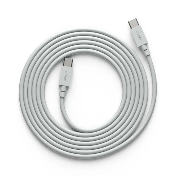 Cable 1 USB-C to USB-C, Gotland Gray 2m