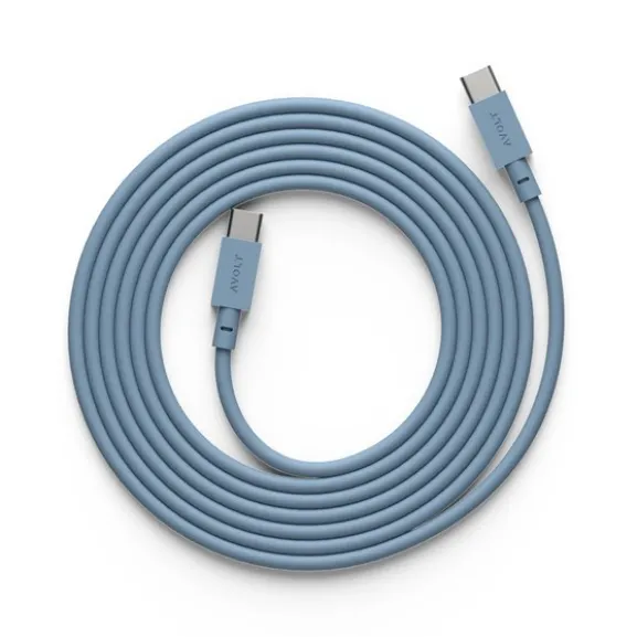 Cable 1 USB-C to USB-C, Shark Blue 2m