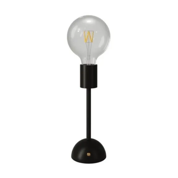 Cabless02 bärbar och uppladdningsbar lampa Svart