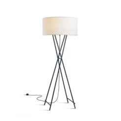 Cala P145 Golvlampa, metall/pärlvit