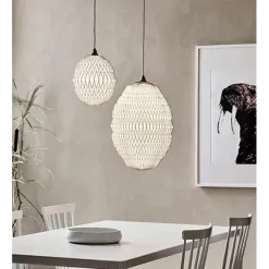 Caleo 1 Small taklampa, vit/brons 25cm