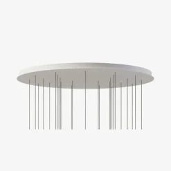 CANOPY Flowerpot Chandelier VP1 31 pendants Ø126 cm Matt White
