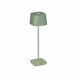 Capri bordslampa grön fyrkantig
