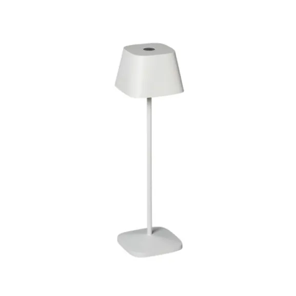 Capri bordslampa vit fyrkantig