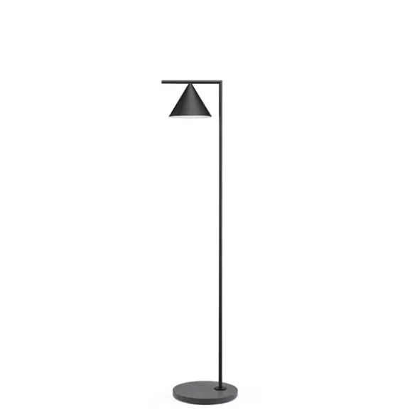 Captain Flint golvlampa, svart 153,7cm