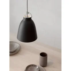 Caravaggio P1 taklampa, mattsvart 16,5cm