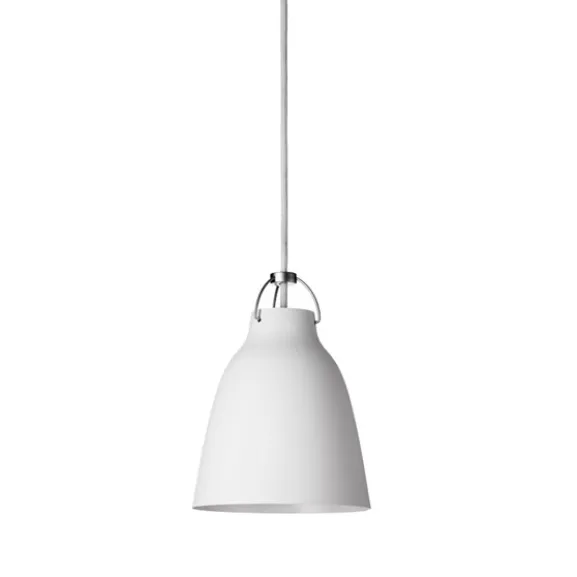 Caravaggio P1 taklampa, mattvit 16,5cm
