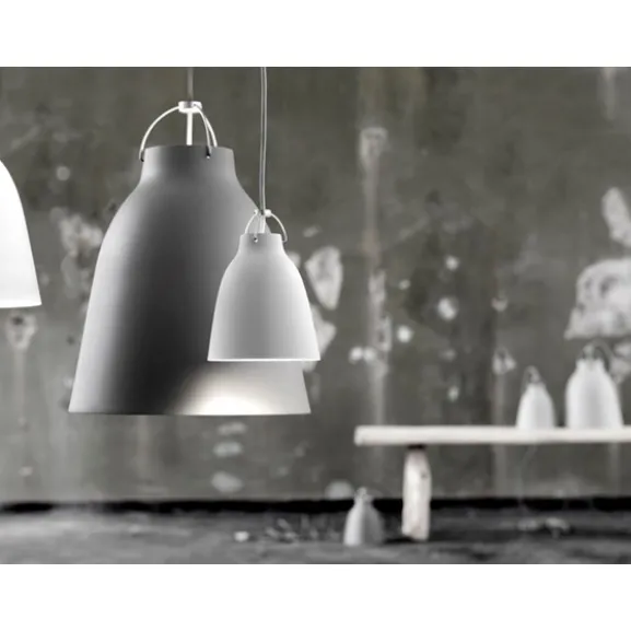 Caravaggio P1 taklampa, mattvit 16,5cm