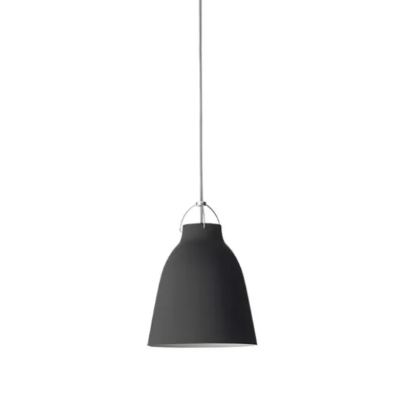 Caravaggio P2 taklampa, mattsvart 25,8cm