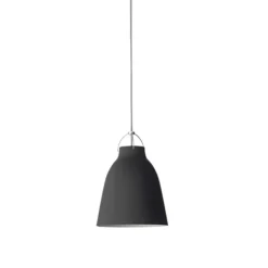 Caravaggio P2 taklampa, mattsvart 25,8cm