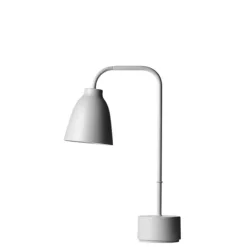 Caravaggio Read bordslampa, mattgrå 50cm