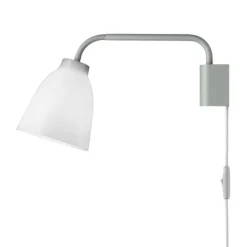 Caravaggio Read vägglampa, Opal 33,8cm
