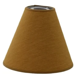 Carla Lampskärm Mustard 22 cm