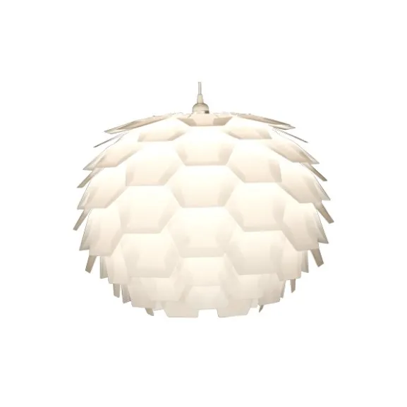 CARPATICA taklampa, vit 60cm