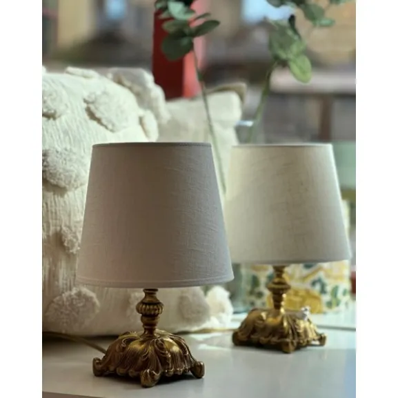 Cassandra lampfot, mässing