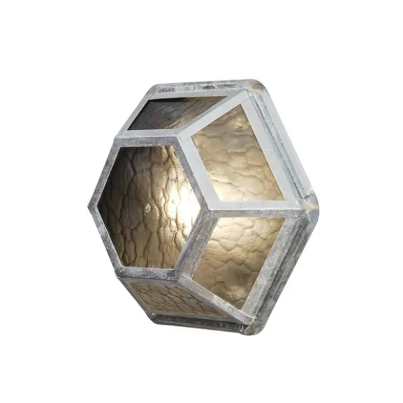 Castor väggplafond E27 galvaniserad