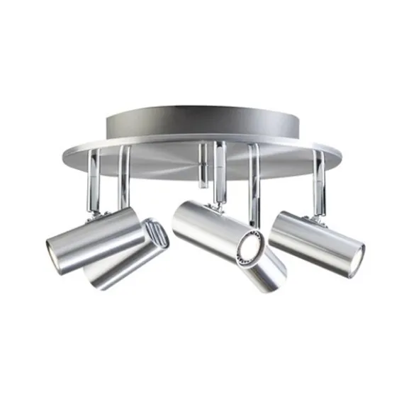 Cato 5 spotlight LED, aluminium 29cm