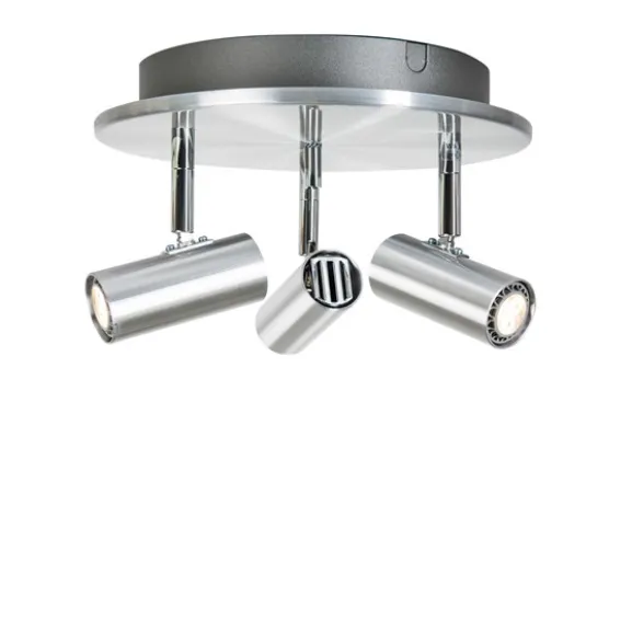 Cato 3 spotlight LED, aluminium 22,5cm