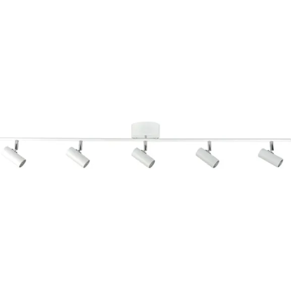 Cato 5 spotlight skena LED, mattvit 120cm