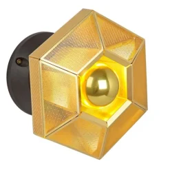Cell Wall vägglampa, mässing 20cm