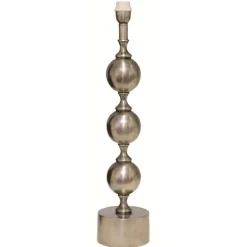 Charlotta Lampfot Hög Antik silver 14,5cm