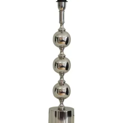 Charlotta Lampfot Mellan Chrome 12,5cm