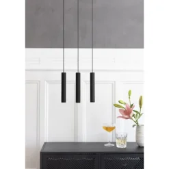 Chimes Cluster 3 taklampa, svart
