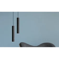 Chimes taklampa, svart ek 22cm