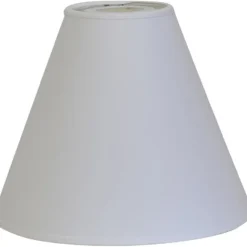 Chintz Lampskärm Vit 22 cm