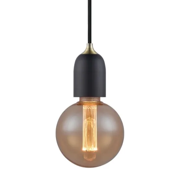 Classic pendel, svartoljat trä