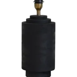 Columna Lampfot M Antik svart 17cm
