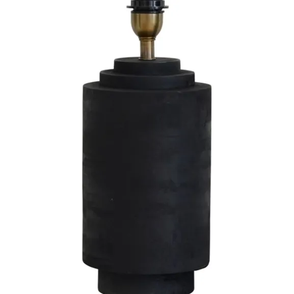 Columna Lampfot M Antik svart 17cm