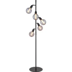 Compass golvlampa, svart