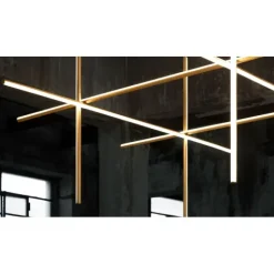 Coordinates C1 taklampa, anodiserad champagne